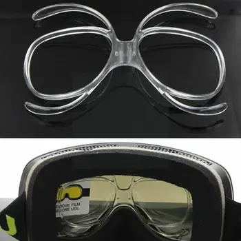 Kayak gözlüğü Çerçeve Ekleme Optik Adaptör Esnek Reçete Miyopi Adaptörü Gözlüğü Snowboard Çerçeve Kayak Lens Güneş Gözlüğü