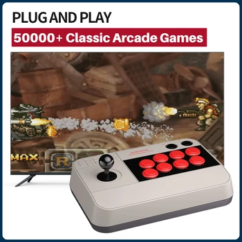 Süper Konsol X oyun salonu oyun makinesi İle 50000 Retro Arcade Oyunları 3D Joystick 8 Düğmeler İçin PS3 / PC / Android Multiplatform