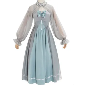 Deniz ve Orman ~ Zarif İmparatorluğu Bel Şifon Elbise Klasik Uzun Lolita Elbise YLF tarafından