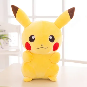 20cm yüksek kaliteli Pikachu peluş oyuncak doldurulmuş oyuncak Pokemon bebek Anime Oyuncaklar Çocuklar için Bebek Çocuk Bebek Doğum Günü Hediyeleri Anime