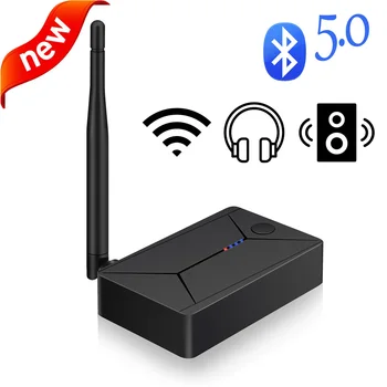 Marka Yeni Bluetooth 5.0 kablosuz av alıcısı-vericisi Alıcı RCA 3.5 mm AUX Jack USB Dongle Müzik Kablosuz Adaptör Araba PC TV için Kulaklıklar