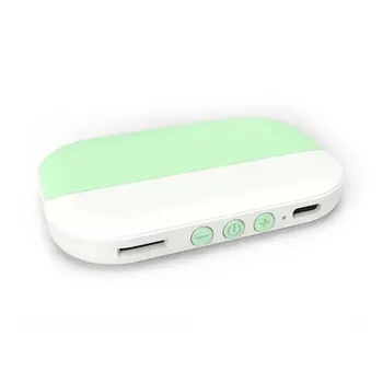 Taşınabilir Bluetooth5. 2 Hoparlör Kablosuz Kemik Iletim Müzik Kutusu Mini Stereo Çalar Yastık Altında Uyku Geliştirmek Destek TF Kart