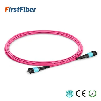 5m MPO Fiber yama kablosu OM4 UPC jumper Dişi 12 Çekirdek Yama Kablosu çok modlu jonksiyon kablosu, tip A Tipi B Tipi C