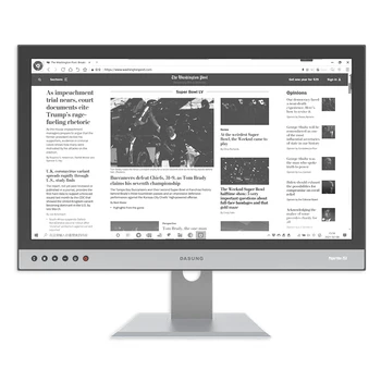DASUNG Teknolojisi 25.3 inç büyük ekran mürekkep ekran göz bilgisayar koruma ekran Paperlike 253 e-pape Hediye braketi