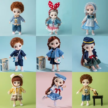 Obitsu 11 Ob11 oyuncak bebek giysileri Jk okul üniforması oyuncak bebek giysileri Aksesuarları Ob11 Gsc 1/12 Bjd Molly Vücut Ymy Vücut