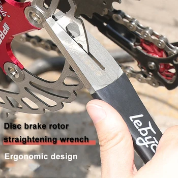 Bisiklet disk fren rotoru Düzeltme Anahtarı Bisiklet fren rotoru Hizalama Truing Aracı MTB Bisiklet Tamir Araçları Bisiklet Parçası
