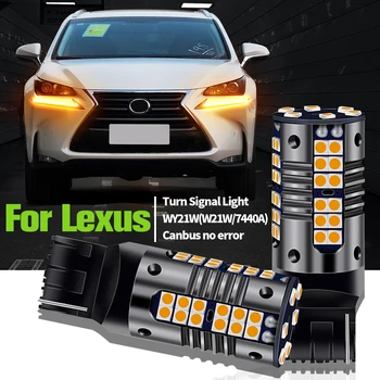 2x LED sinyal lambası WY21W 7440A Canbus Lexus LS430 LS460 LS600H GX470 GX460 NX200T NX300H RC350 RC200T CT200H RC300
