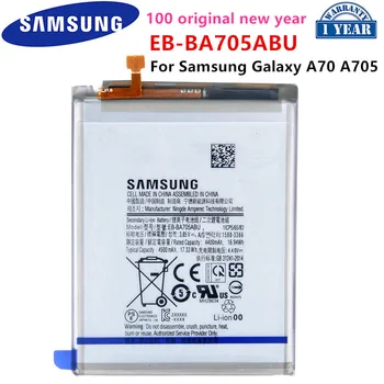 SAMSUNG Orijinal EB-BA705ABU 4500mAh Yedek Pil SAMSUNG Galaxy A70 A705 SM-A705 A705FN SM-A705W Piller