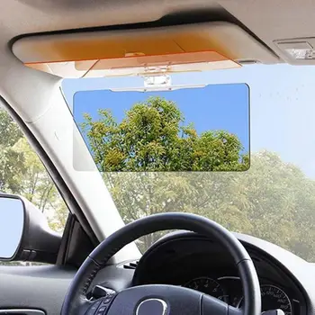 Araba Güneşlik Anti-Glares Engelleyiciler UV Kat Aşağı Çevirmek HD Clear View Güneşlik Gündüz ve Gece Kullanımı Oto Aksesuarları