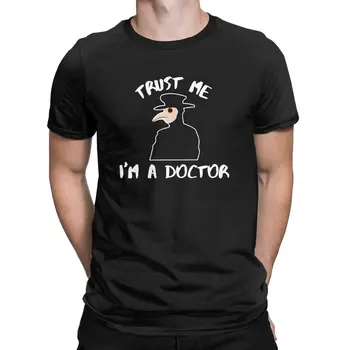 İnanılmaz Güven Me ben Bir Doktor T-Shirt Erkek kadın Ekip Boyun Pamuk T Gömlek Tıbbi Kısa Kollu Tees Artı Boyutu giysi