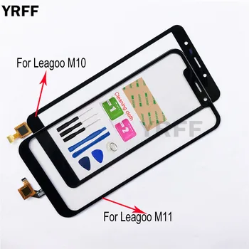 Telefon Dokunmatik Ekran Leagoo M10 M11 dokunmatik ekran digitizer Dokunmatik Panel Değiştirme Ön Cam Lens Sensörü