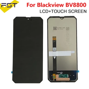 6.58 inç Blackview BV8800 LCD ekran ve dokunmatik ekranlı sayısallaştırıcı grup BV8800 Ekran Değiştirme LCD Sensör Parçaları