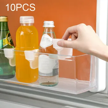 Buzdolabı Organizatör Bölücü Klip Bölücü Plaka Çok fonksiyonlu Serbestçe Ayarlanabilir Geçmeli saklama kutusu Sınıflandırma