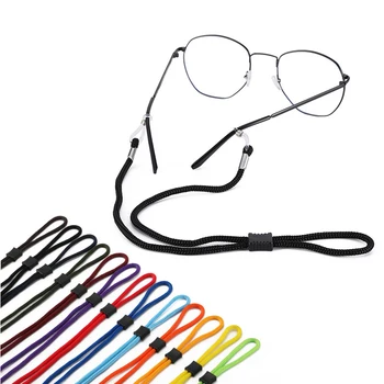 1 ADET Spor kaymaz Halat Gözlük Dize Unisex Elastik Gözlük Sapanlar Unisex Cam Kayış Güneş Gözlüğü Zinciri Aksesuarları 2021