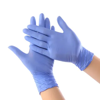 100 Tek Kullanımlık Lateks Kauçuk Eldiven Ev Temizlik Deneysel Catering Eldiven Genel Sol Ve Sağ Eller