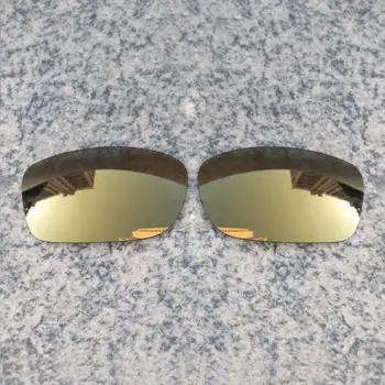 Toptan E. O. S Polarize Gelişmiş Yedek Lensler Oakley Fives Kare Güneş Gözlüğü-Bronz Altın Polarize Ayna