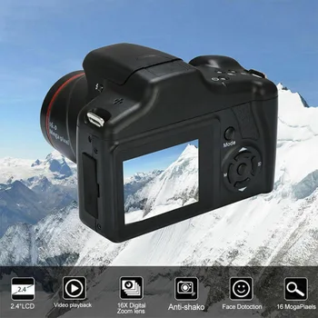 Dijital kamera Taşınabilir AVI JPEG Akülü Şarj Edilebilir Video Kayıt Seyahat Fotoğraf Kamera