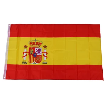Sıcak satış 150x90 cm ispanyol bayrağı
