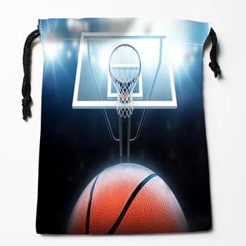 En iyi Basketbol İpli Çanta Özel Depolama Baskılı Çanta Almak Sıkıştırma Tipi Çanta Boyutu 18 * 22 cm Saklama Torbaları