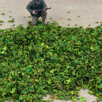56 Ml / şişe DIY HO Ölçekli Model Sahne Düşen Yapraklar Sonbahar Sahne Ağacı Küçülen DIY Bitki Platformu Askeri Asker Yapı