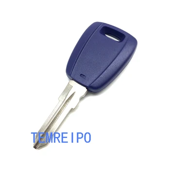 10 adet / grup Transponder Araba Anahtarı Kabuk Fiat Palio İçin Anahtar Kutu Boş Kapak İle GT15R Bıçak