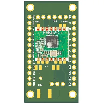 Arduino için uygun 3.3 V RFM95 RFM69CW RFM12 RFM69HCW RFM92 RFM98 RFM96 Kablosuz LoRa modülü geliştirme kurulu